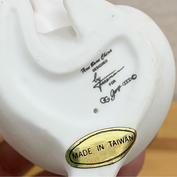 Rare Vintage Fine Bone China White Mouse Freeman for George Good Mouse Figurine - Picture 10 of 12